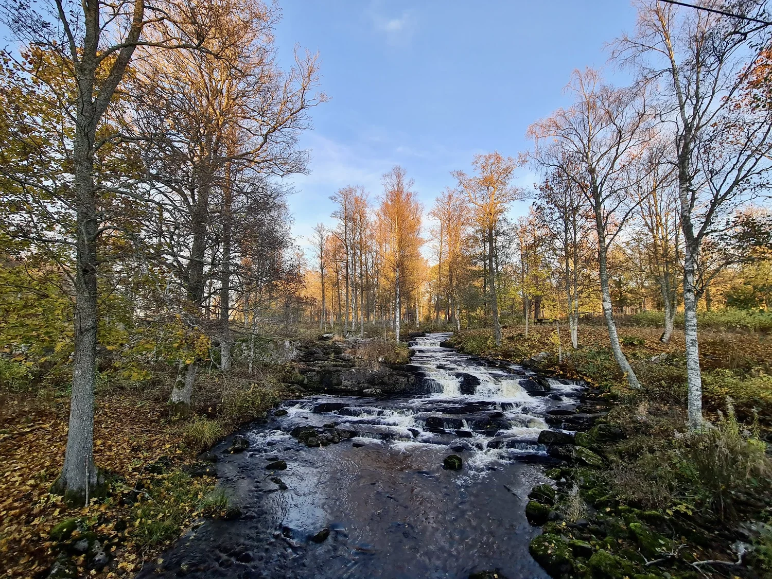 Nearby waterfalls