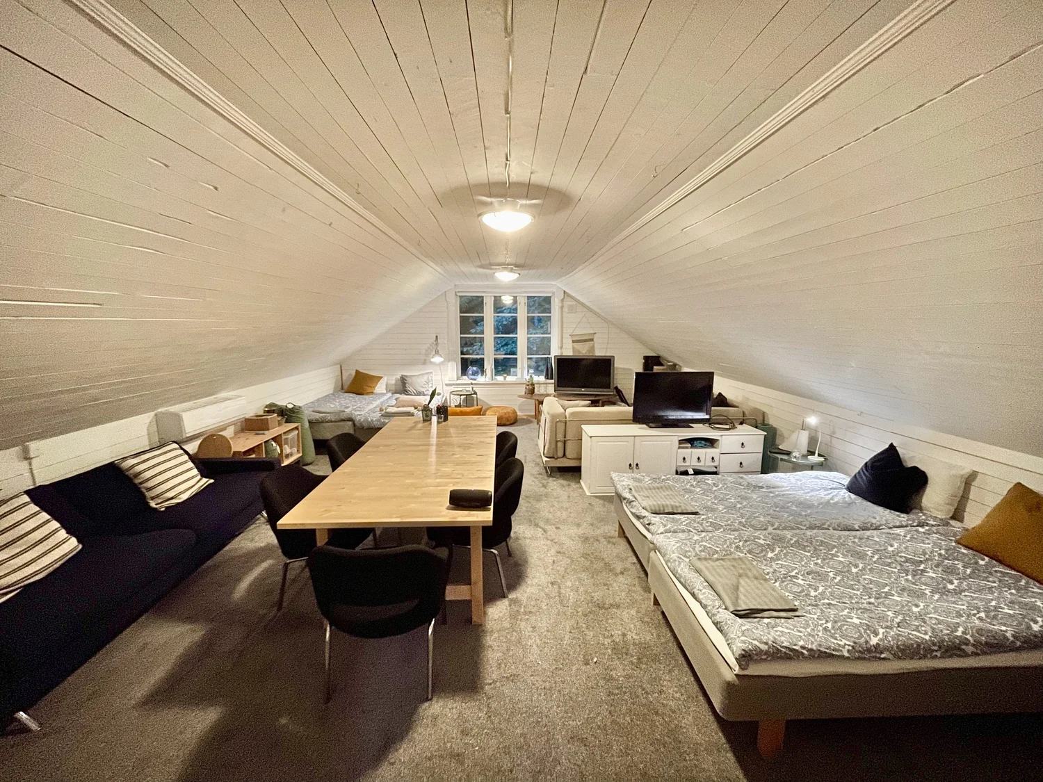 Loft House — inside